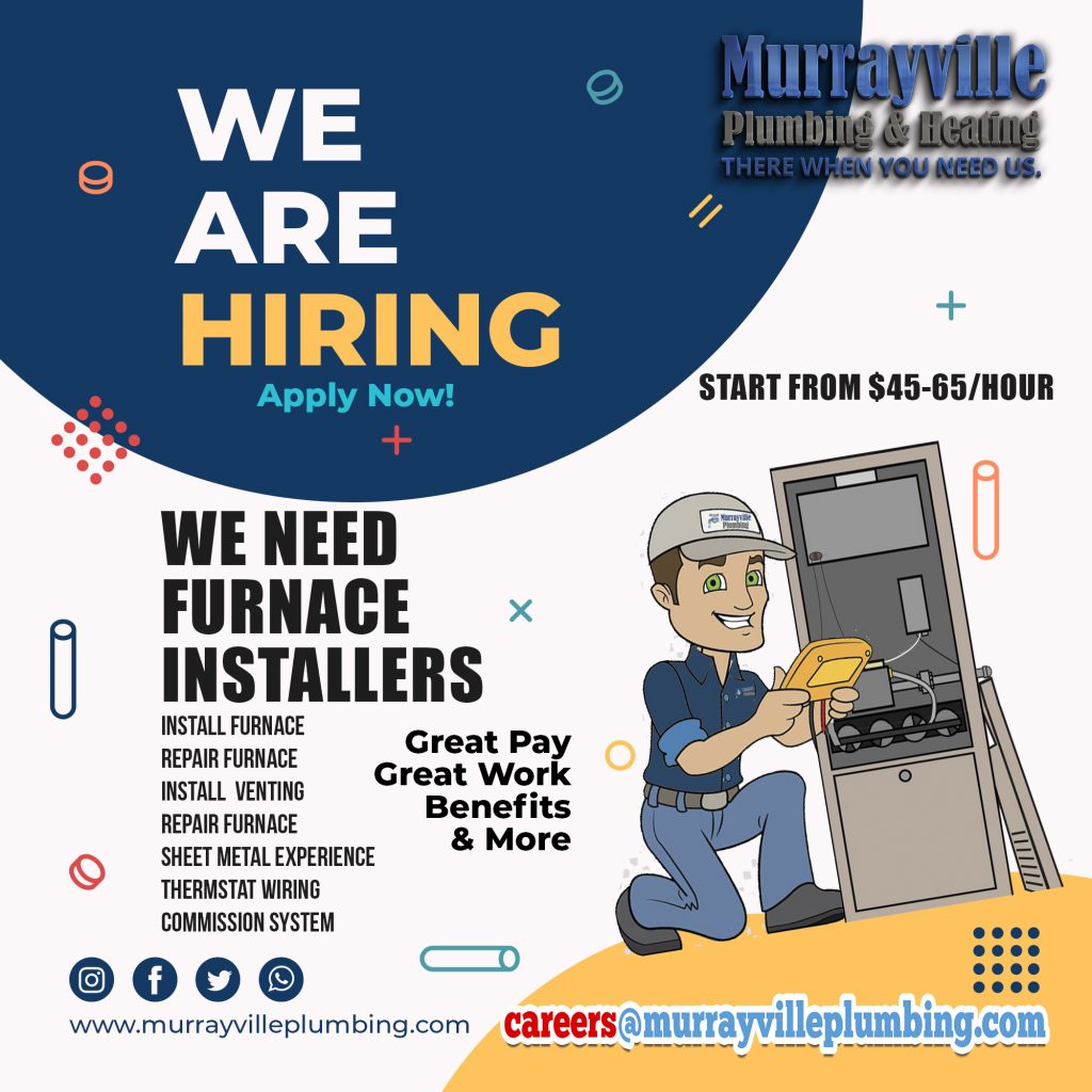 WE NEED HVAC INSTALLERS