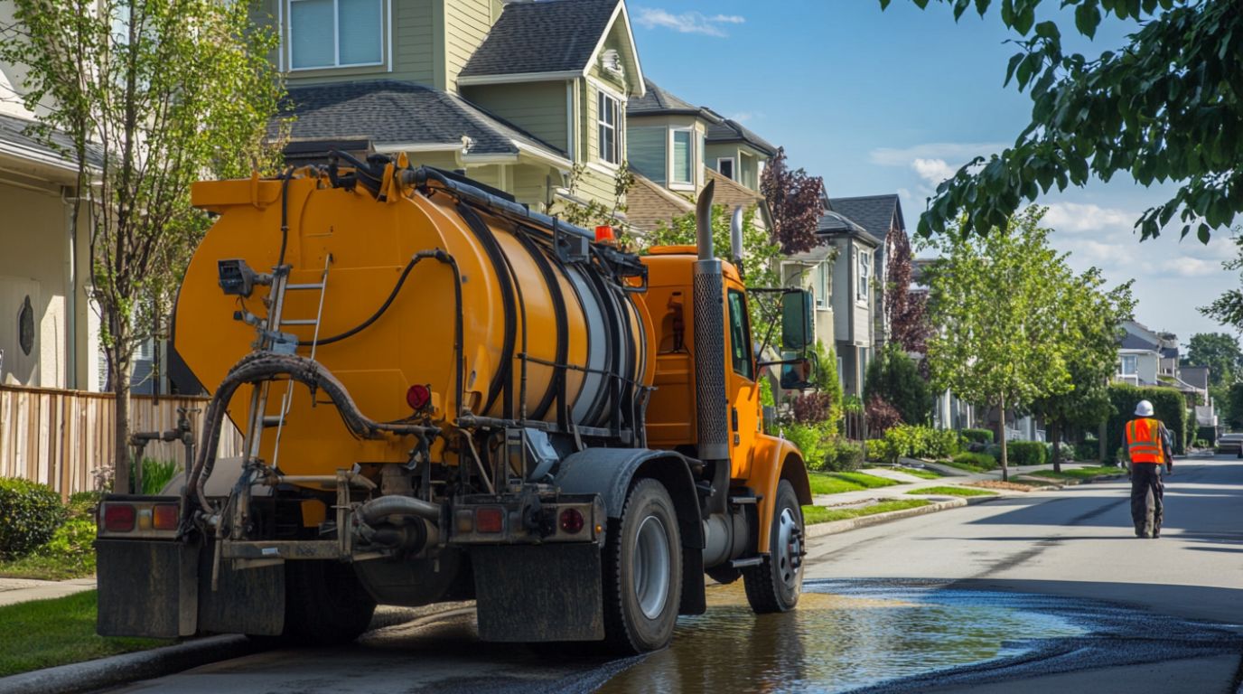 vacuum truck Langley